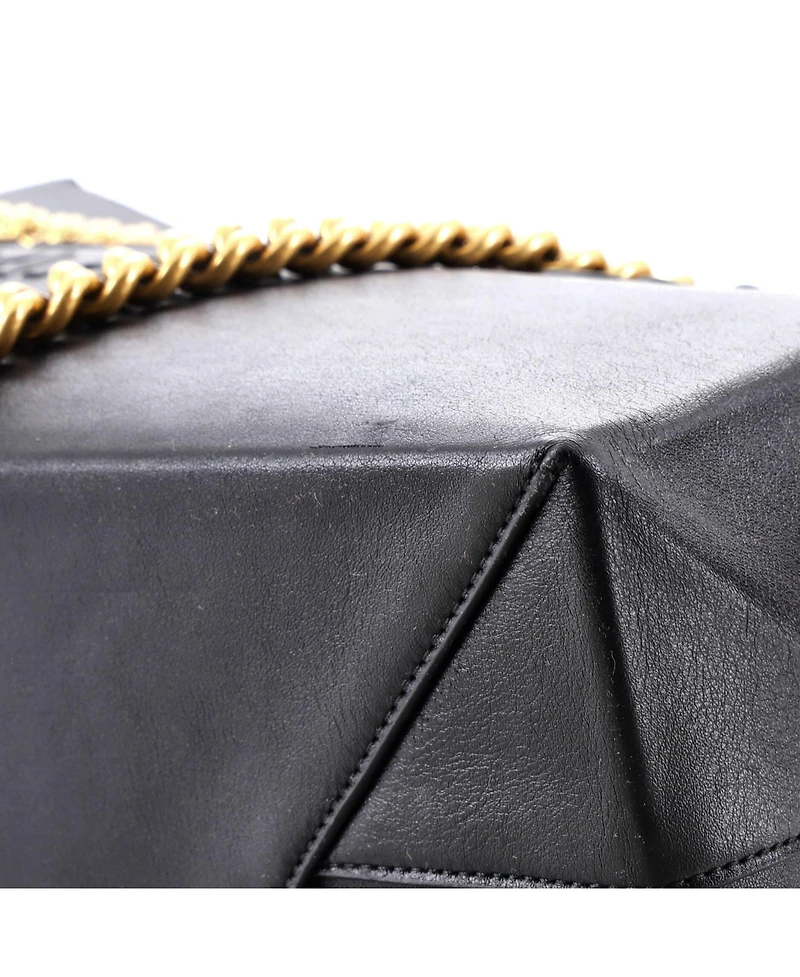 Pre-Owned Balenciaga Medium Duty Free Chain Tote Leather