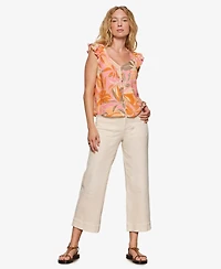 Sanctuary Women's Sleeveless V-Neck Top