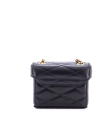 Pre-Owned Saint Laurent Micro June Box Bag Quilted Leather