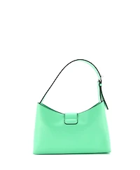 Pre-Owned Salvatore Ferragamo East West Trifolio Shoulder Bag Leather