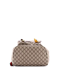 Pre-Owned Gucci Large Courrier Soft Backpack Gg Coated Canvas