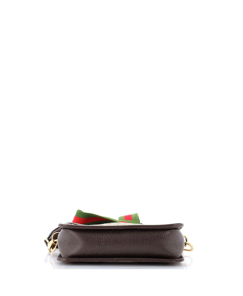 Pre-Owned Gucci Mini Camera Bag Jumbo Gg Canvas