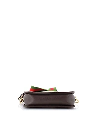 Pre-Owned Gucci Mini Camera Bag Jumbo Gg Canvas