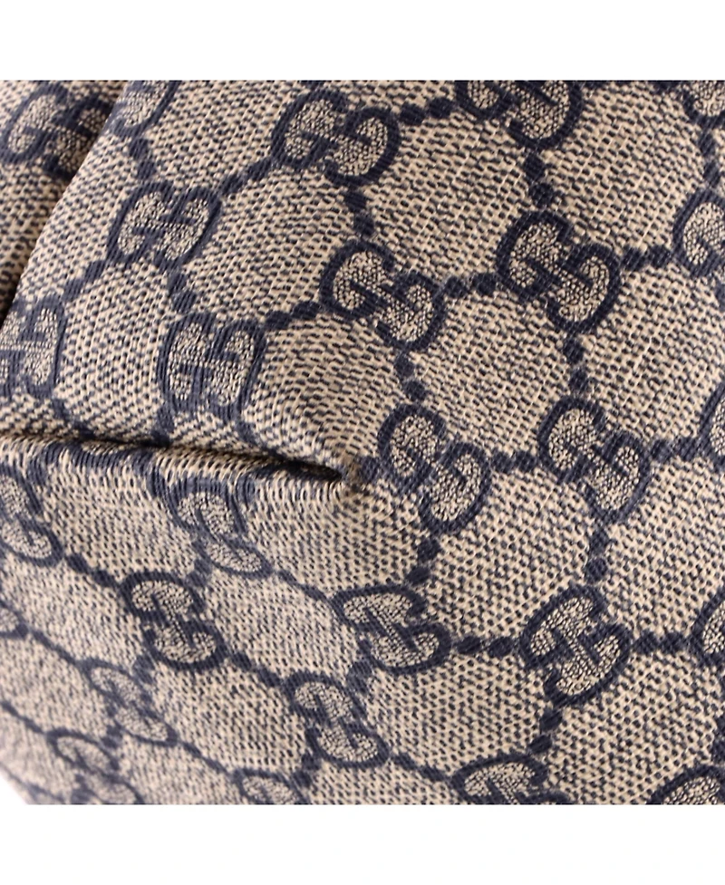 Pre-Owned Gucci Medium Web Loop Tote Gg Coated Canvas