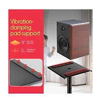 Pyle Speaker Stand Pair of Sound Play 1 and 3 Holder