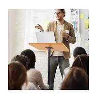 Pyle Portable Floor Lectern Podium Stand