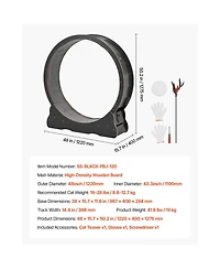 Zeus and Ruta 48 Inch Cat Exercise Wheel for Indoor Cats up to 28 lbs Carpeted Treadmill with Locking Mechanism