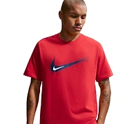 Nike Men's Swoosh Logo Crewneck T-Shirt