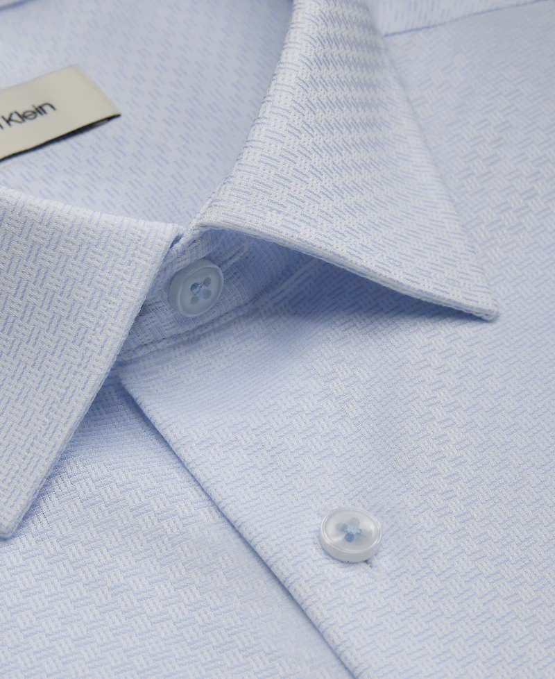 Calvin Klein Men's Long-Sleeve Slim-Fit Dress Shirt