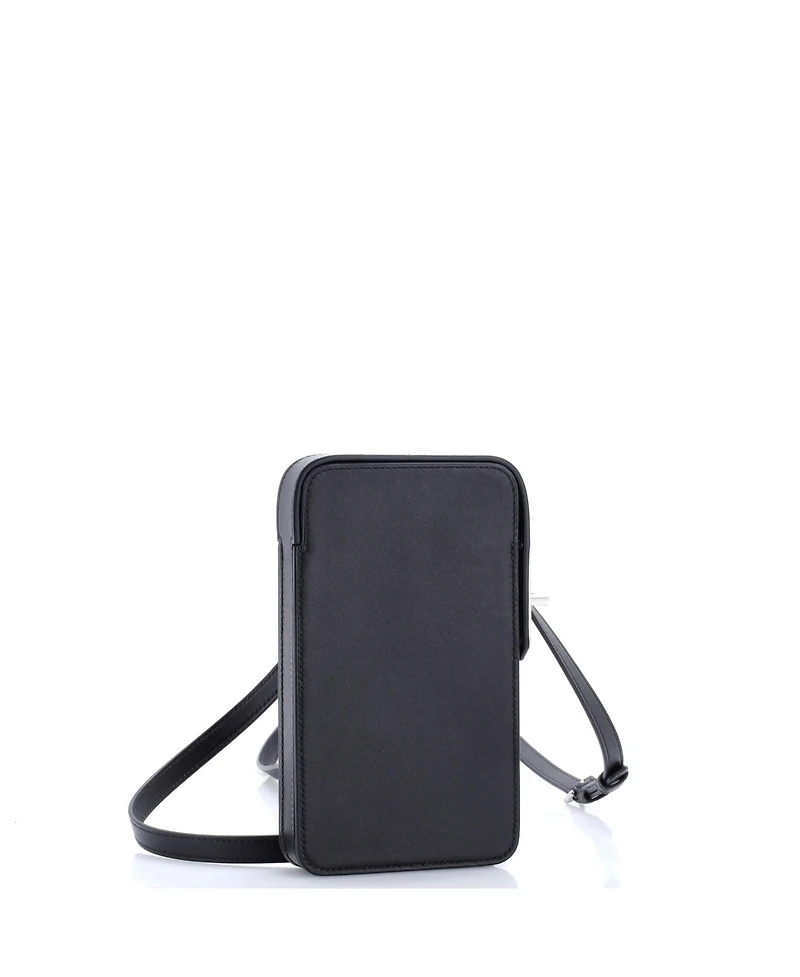 Pre-Owned HERMES Hac a Box Phone Case Tadelakt