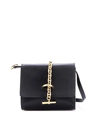 Pre-Owned HERMES Chaine d'Ancre Compact Wallet on Strap Chevre Mysore