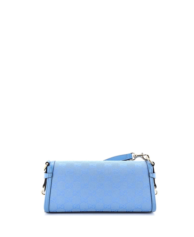 Pre-Owned Gucci Small Luce Shoulder Bag Canvas