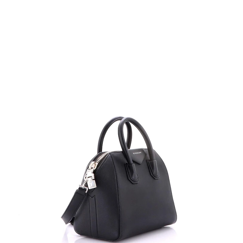 Pre-Owned Givenchy Mini Antigona Bag Leather