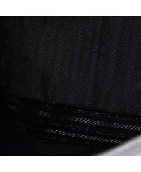 Pre-Owned Prada Medium Logo Strap Hobo Leather