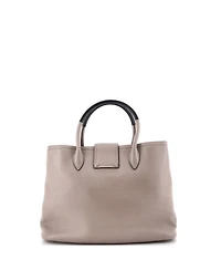 Pre-Owned Prada Medium Ribbon Tote City Calfskin