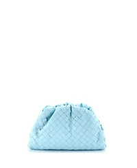 Pre-Owned Bottega Veneta Teen The Pouch Intrecciato Nappa