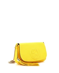 Pre-Owned Gucci Medium Soho Chain Crossbody Bag Leather