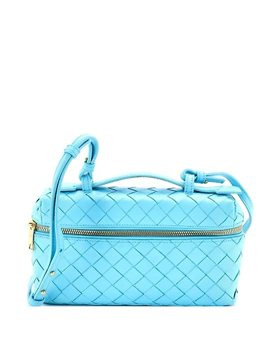 Pre-Owned Bottega Veneta Bang Bang Vanity Case Intrecciato Leather