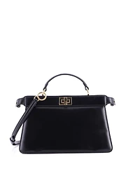 Pre-Owned Fendi East West Peekaboo ISeeU Bag Leather