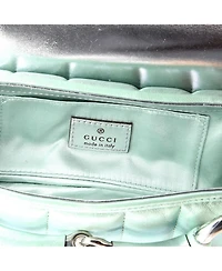 Pre-Owned Gucci Horsebit Chain Shoulder Bag Vertical Quilted Leather