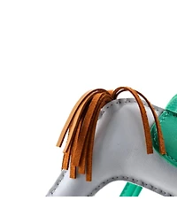 Pre-Owned HERMES Mm GriGri Rodeo Bag Charm Leather