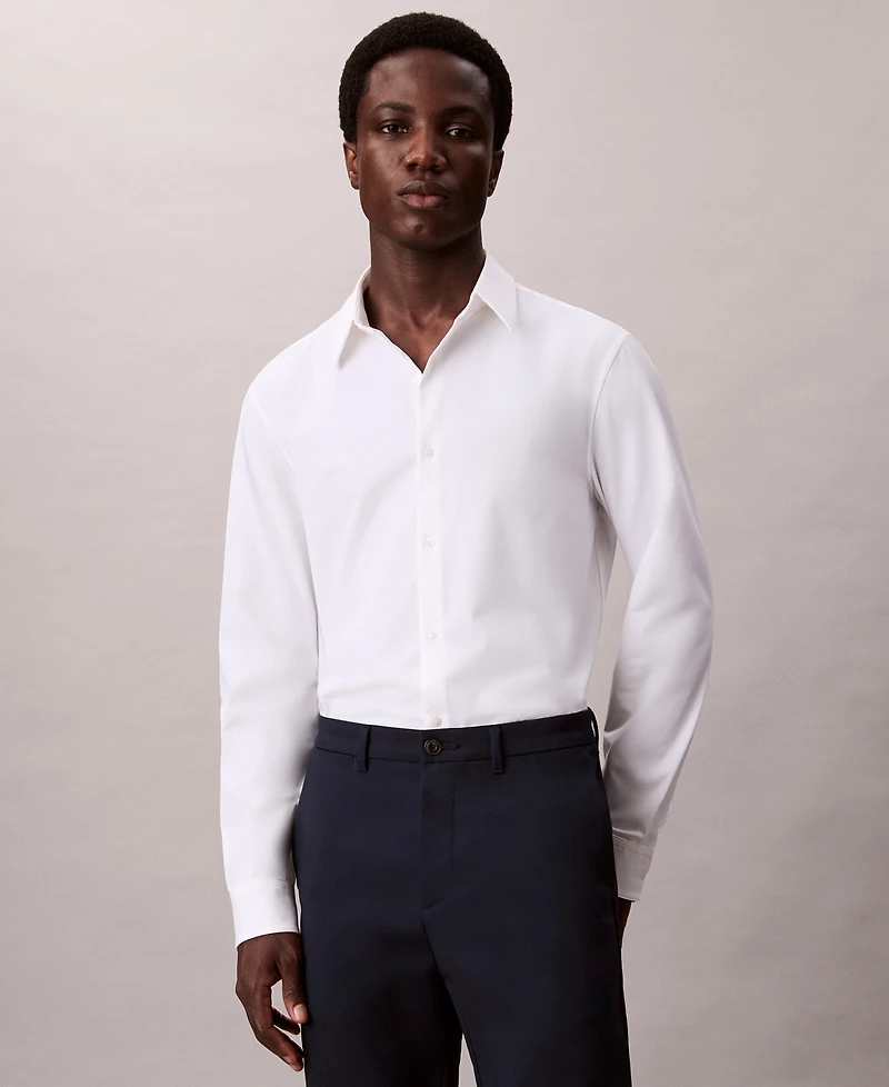 Calvin Klein Men's Slim Stretch Cotton Pants