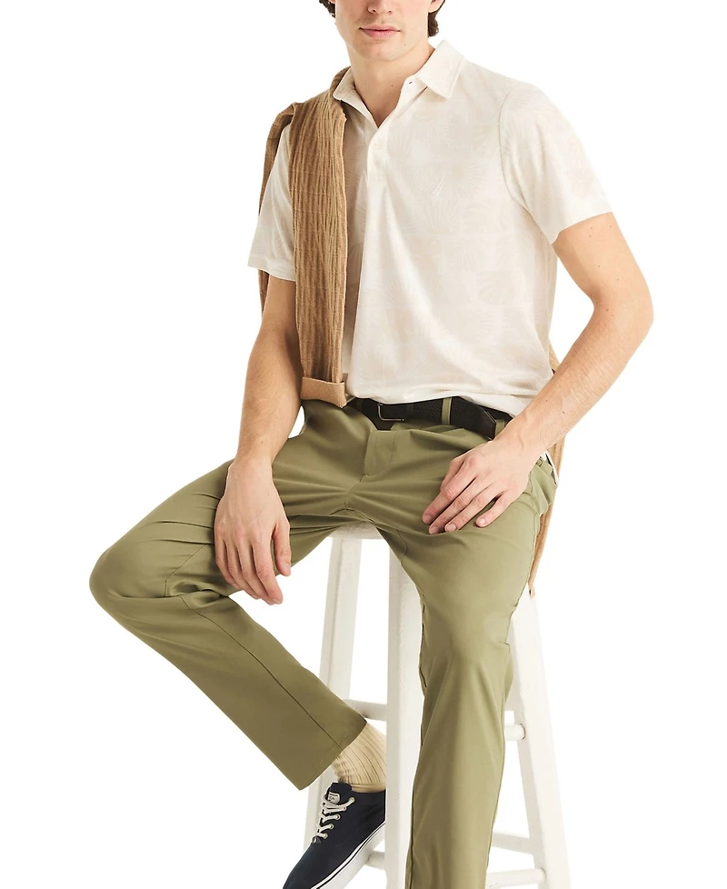 Nautica Men's Print Golf Polo Shirt