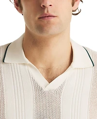 Nautica Men's Short-Sleeve Polo Sweater