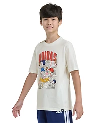 adidas Boys' 8-20 Short-Sleeve Surreal Sport Nest T-Shirt