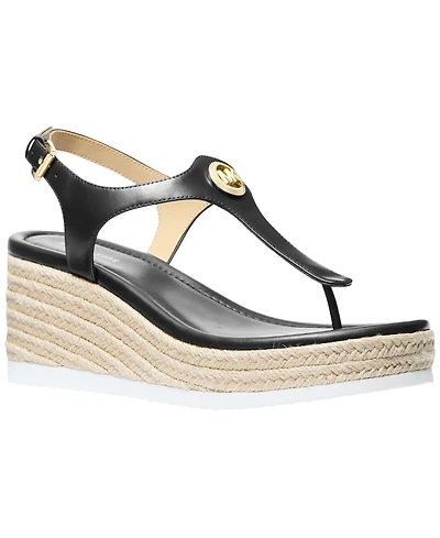 Michael Kors Women's Val Thong Wedge Sandals