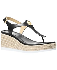 Michael Kors Women's Val Thong Wedge Sandals