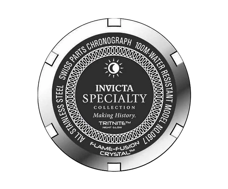 Invicta Men's 0617 Specialty Quartz Chronograph Dial Watch