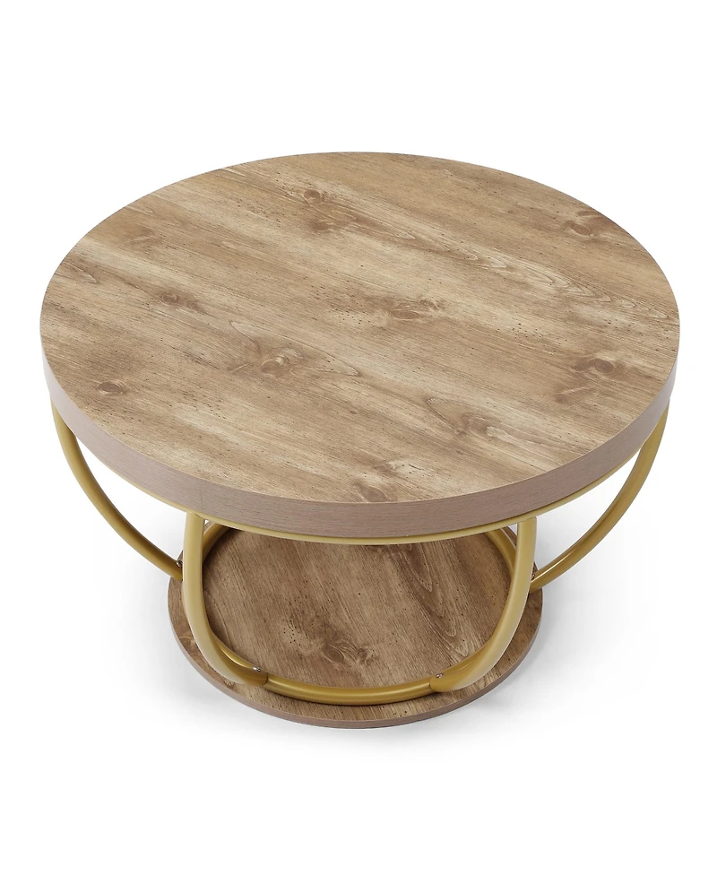 Rainsken 31" Round Coffee Table