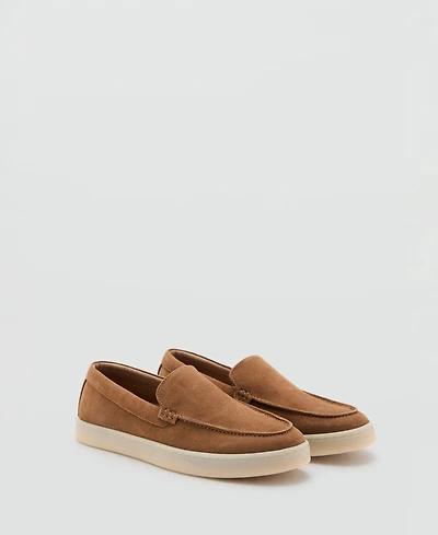 Mango Men's Split Leather Shoes