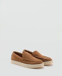 Mango Men's Split Leather Shoes