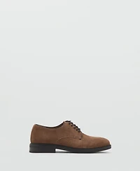 Mango Men's Leather Suit Shoes