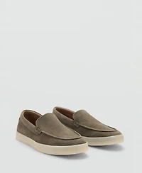 Mango Men's Split Leather Shoes