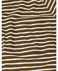 Whistles Women's Stripe Crew Neck Pocket Top