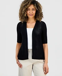 Style & Co Petite Summer Cotton Cardigan, Exclusively at Macy's