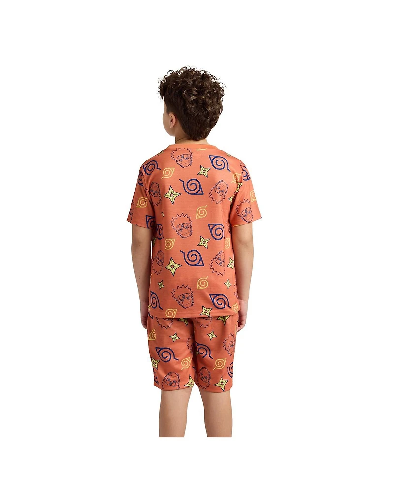 Naruto Big Boys Uzumaki 4-Pack Pajama Set-14