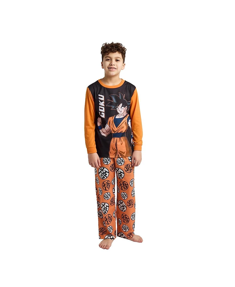 Dragon Ball Z Big Boys Group Shot 4-Pack Pajama Set -14
