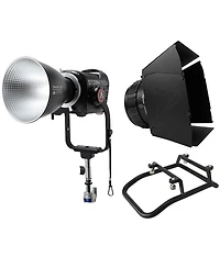 Aputure Storm Point Source Blair Led Light, Bundle with CF10 Fresnel and Barn Doors Kit, Skid