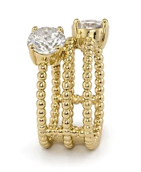 And Now This Clear Cubic Zirconia Ring
