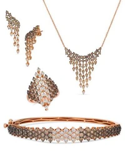 Le Vian Chocolate Ombre Diamond In 14k Rose Gold