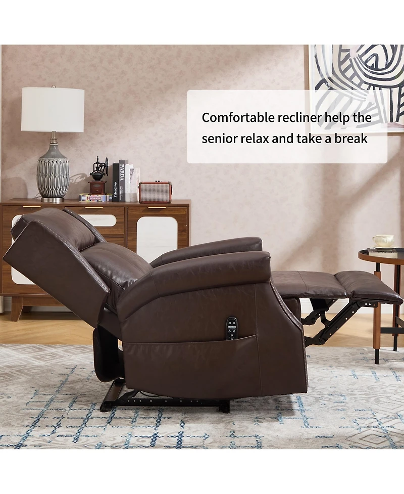 Boyel Living 67 inches Chaise Lounge Chair 9.9 Wide Armrest Indoor Corduroy Oversized Sleeper Sofa