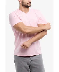 X-Ray Men's Basic V-Neck Short Sleeve T-shirt