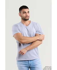 X-Ray Men's Basic V-Neck Short Sleeve T-shirt