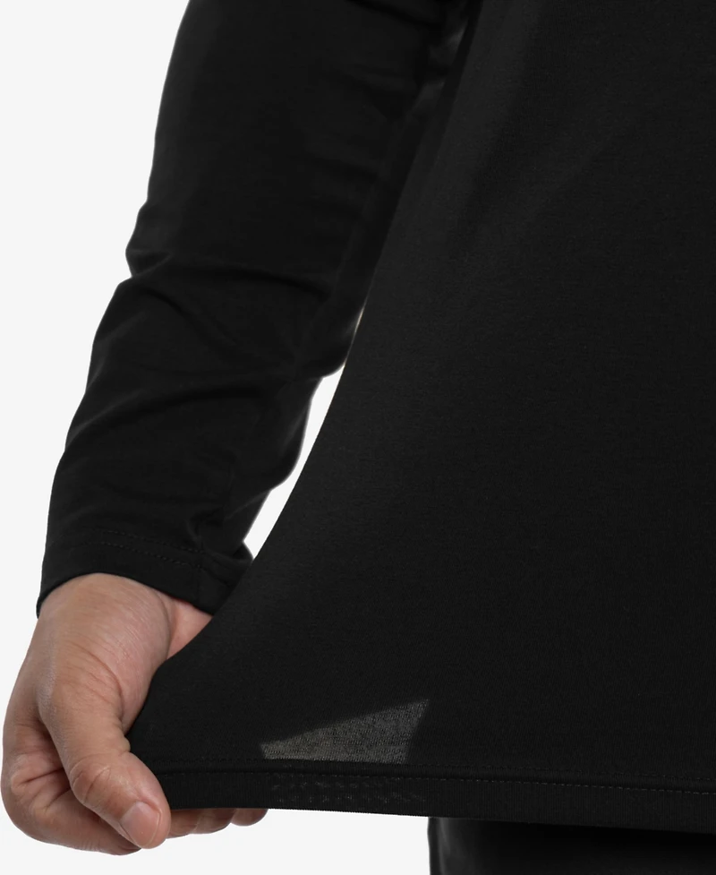 X-Ray Men's Soft Stretch Crew Neck Long Sleeve T-shirt