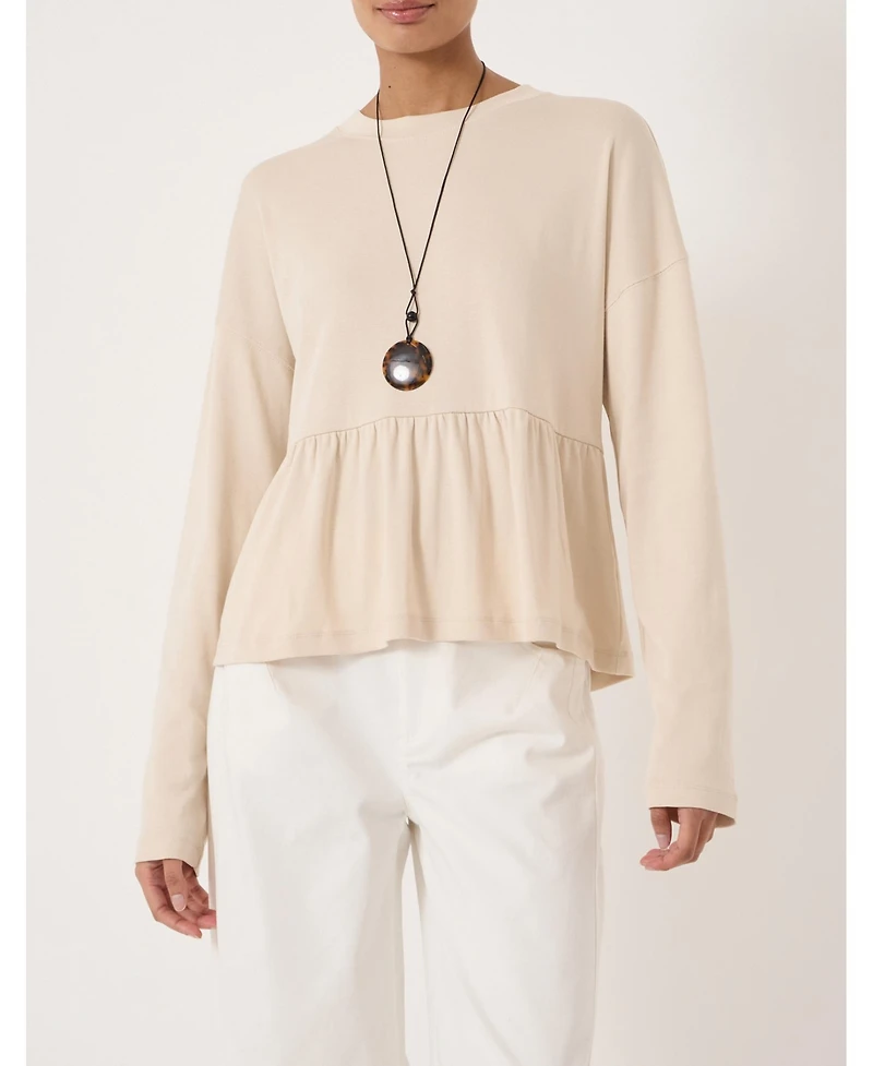 Hush Women's Sana Peplum Jersey Top