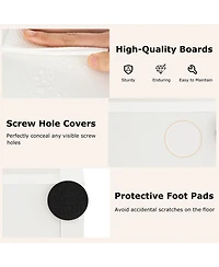 Gouun 11-Tier Modern Book Organizer Bookcase with Safety Kits